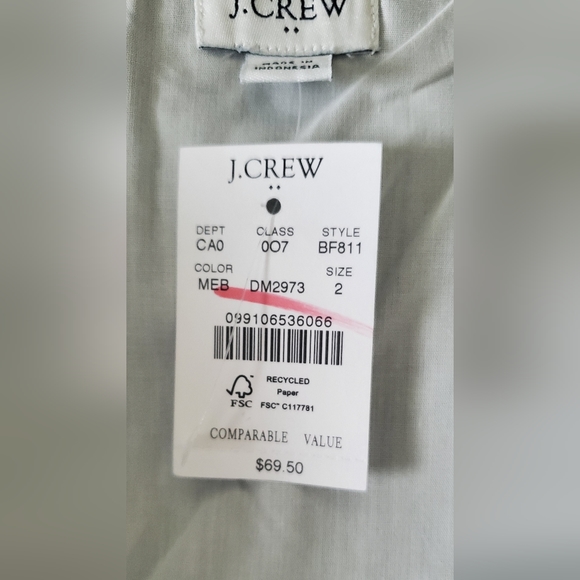 NWT J. Crew chambray camisole - Picture 5 of 7